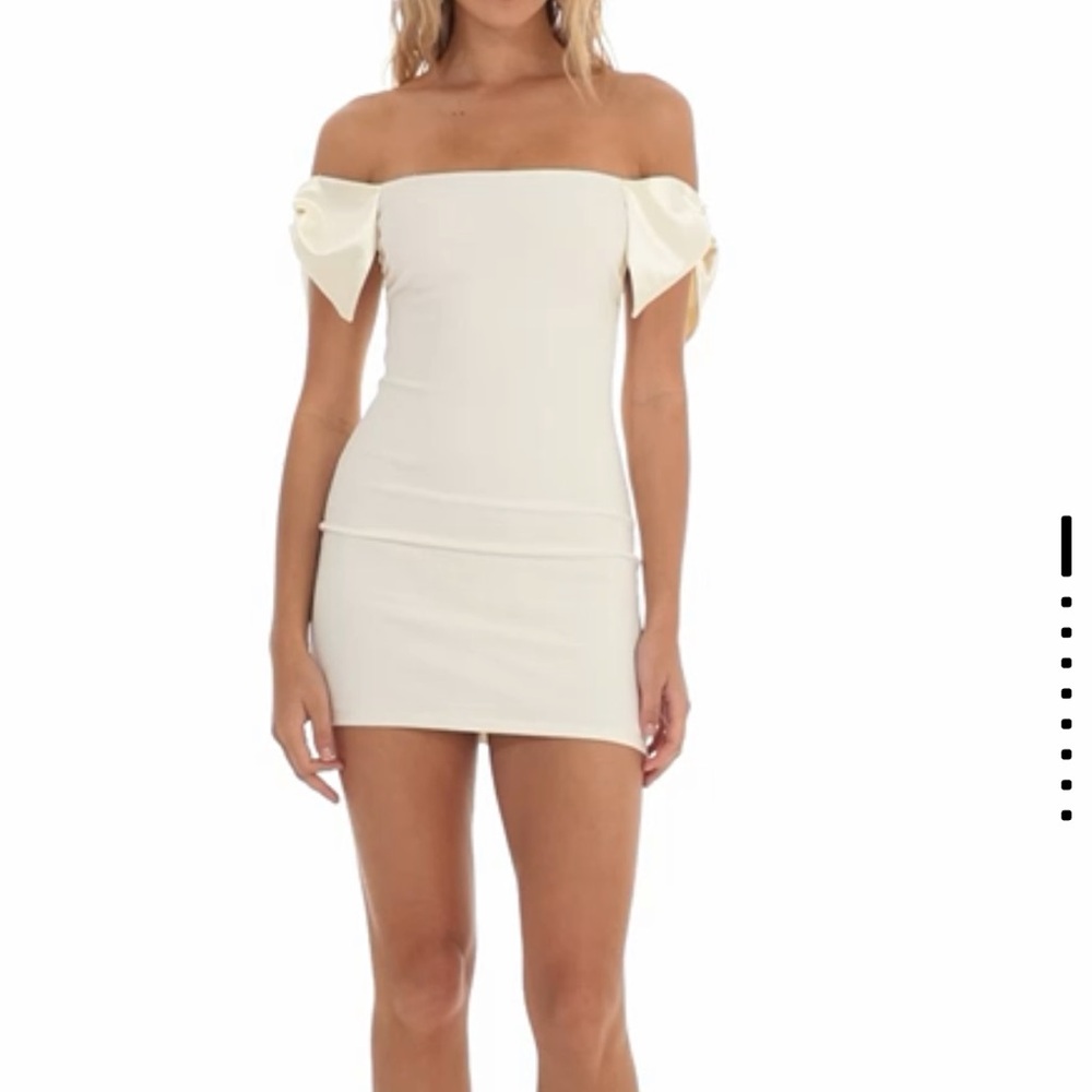 Lucy in the Sky Cream Formal Kids Dress